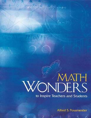 Book cover for Maths Wonders to Inspire Teachers and Students