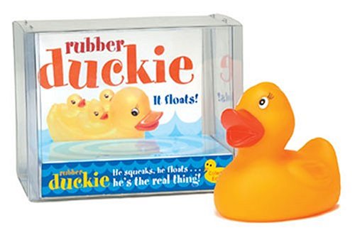 Book cover for Rubber Duckie - it Floats!