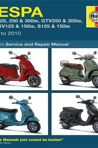 Cover of Vespa GTS/GTV, LV/LXV & S, 125, 250 & 300