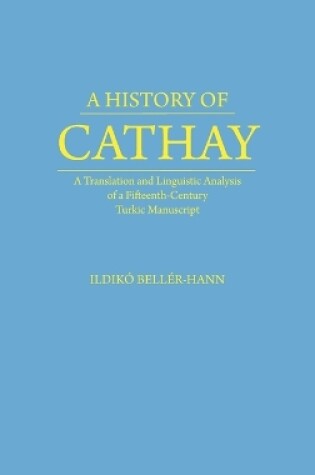 Cover of History of Cathay