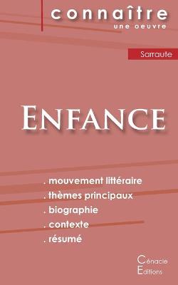 Book cover for Fiche de lecture Enfance de Nathalie Sarraute (Analyse litteraire de reference et resume complet)