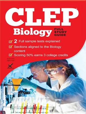Book cover for CLEP Biology 2017