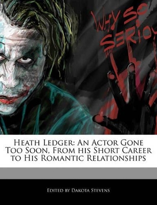 Book cover for Heath Ledger