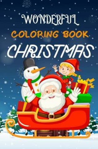 Cover of Wonderful Coloring Book Christmas