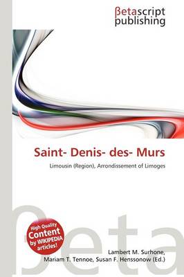 Cover of Saint- Denis- Des- Murs