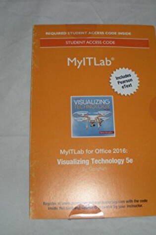 Cover of Mylab It with Pearson Etext -- Access Card -- For Visualizing Technology