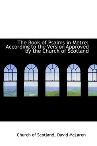 Cover of The Book of Psalms in Metre