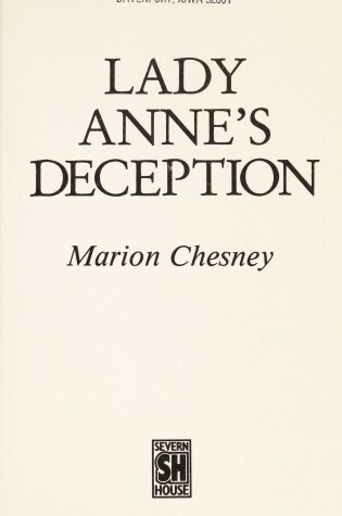 Cover of Lady Anne's Deception
