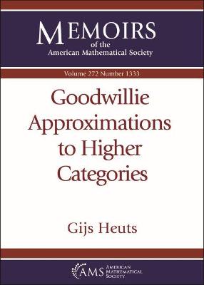 Book cover for Goodwillie Approximations to Higher Categories