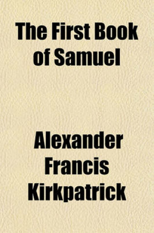 Cover of The First Book of Samuel