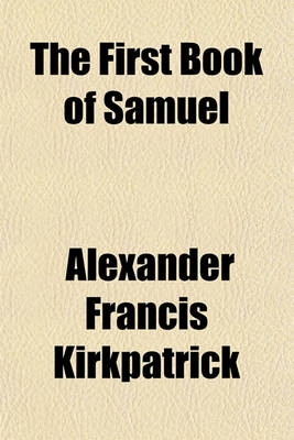 Book cover for The First Book of Samuel