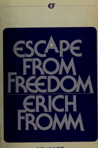 Cover of Escape from Freedom