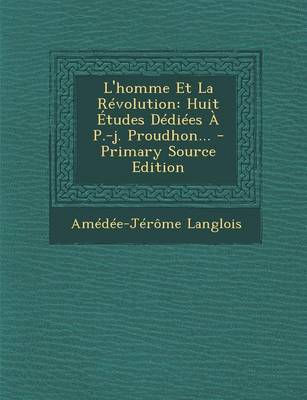 Book cover for L'homme Et La Revolution