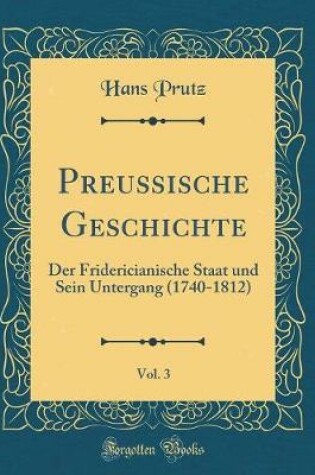 Cover of Preussische Geschichte, Vol. 3