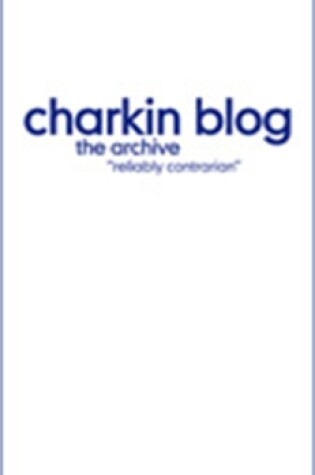 Cover of Charkin Blog