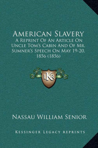 Cover of American Slavery