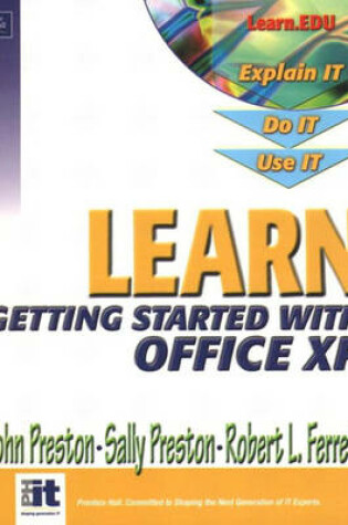 Cover of Learn Microsoft Office XP-Getting Started