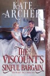 Book cover for The Viscount's Sinful Bargain