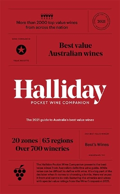 Book cover for Halliday Pocket Wine Companion 2021