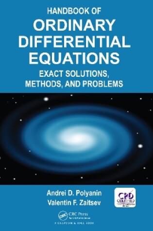 Cover of Handbook of Ordinary Differential Equations