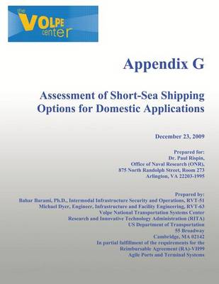 Book cover for Assessment of Short-Sea Shipping Options for Domestic Applications