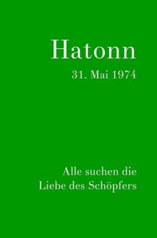 Cover of Hatonn, 31. Mai 1974