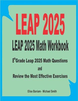 Book cover for LEAP 2025 Math Workbook