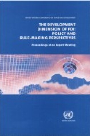 Cover of The Development Dimension of FDI