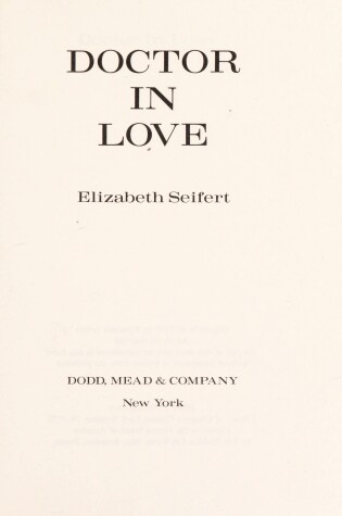 Cover of Doctor in Love