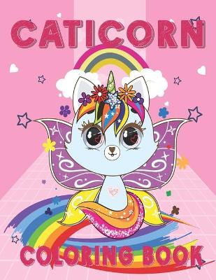 Book cover for Caticorn Coloring Book