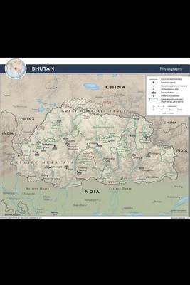 Book cover for Physiography Map of the Nation, Bhutan