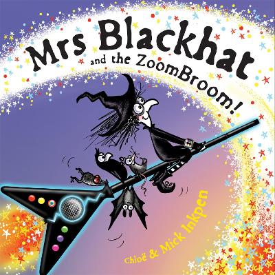 Book cover for Mrs Blackhat and the ZoomBroom