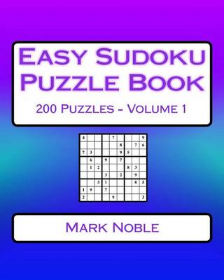 Book cover for Easy Sudoku Puzzle Book Volume 1