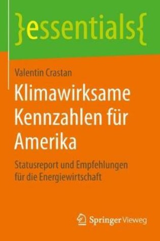 Cover of Klimawirksame Kennzahlen für Amerika