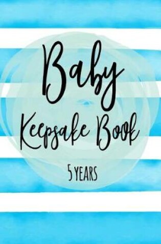 Cover of Baby Keepsake Book 5 Years