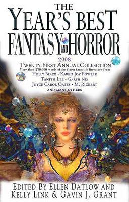 Book cover for Year's Best Fantasy and Horror 2008