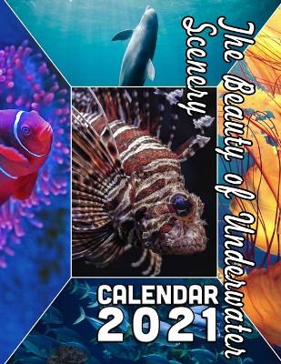 Book cover for The Beauty of Underwater Scenery Calendar 2021