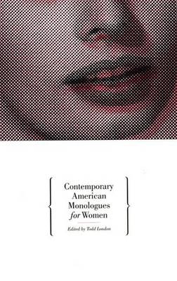 Book cover for Contemporary American Monologues for Women