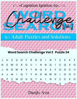 Book cover for Word Search Challenge Volume 2