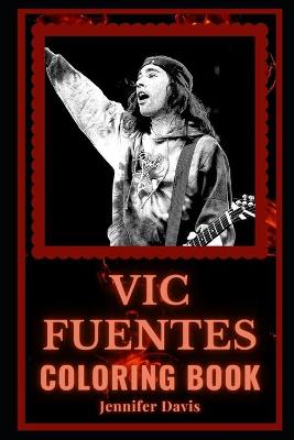 Book cover for Vic Fuentes Coloring Book