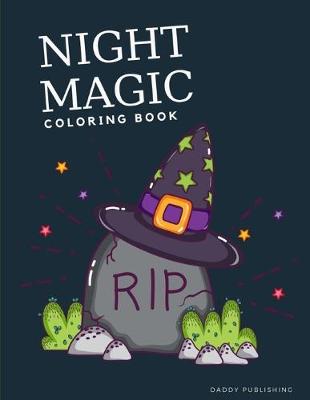 Book cover for Night Magic Coloring Book