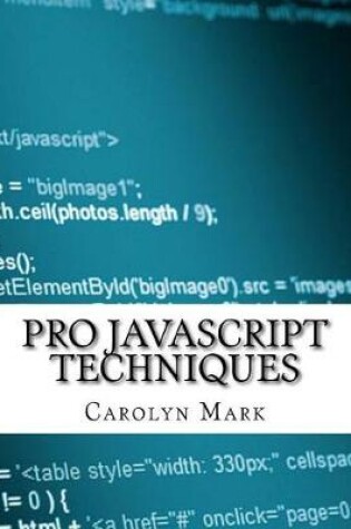 Cover of Pro JavaScript Techniques