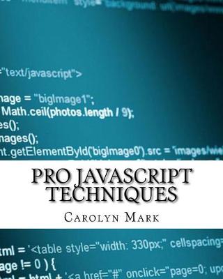 Book cover for Pro JavaScript Techniques