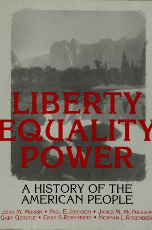 Cover of Liberty, Equality, Power