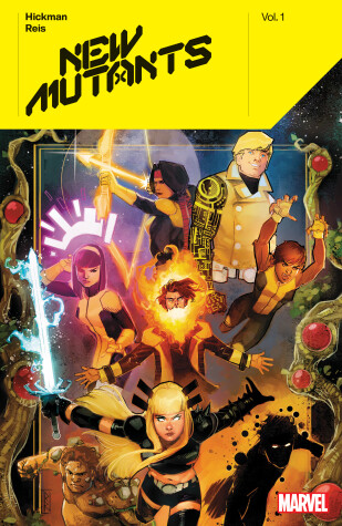 Book cover for New Mutants By Jonathan Hickman Vol. 1