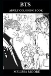 Book cover for BTS Adult Coloring Book