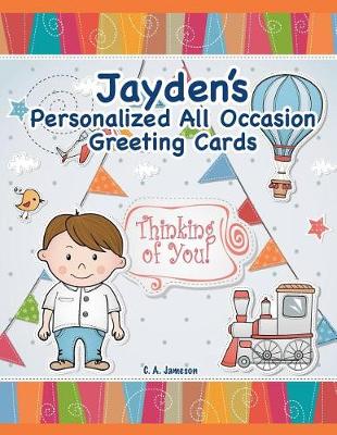 Book cover for Jayden's Personalized All Occasion Greeting Cards