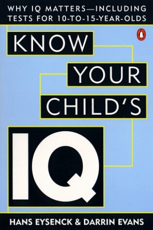 Cover of Know Your Child's IQ