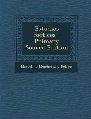 Book cover for Estudios Poeticos