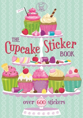 Book cover for The Cupcake Sticker Book